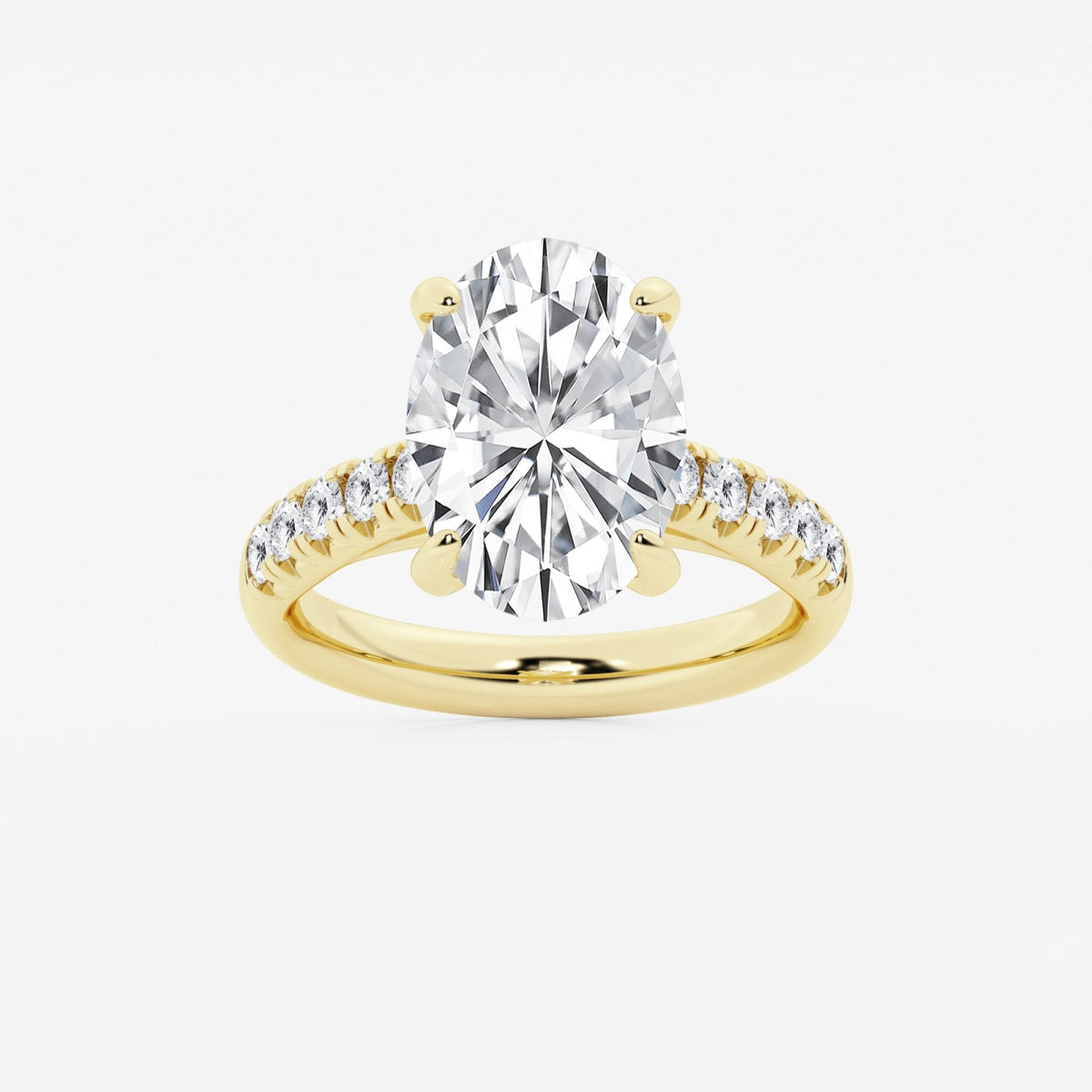 Estelle - French Pave Elegance Engagement Ring