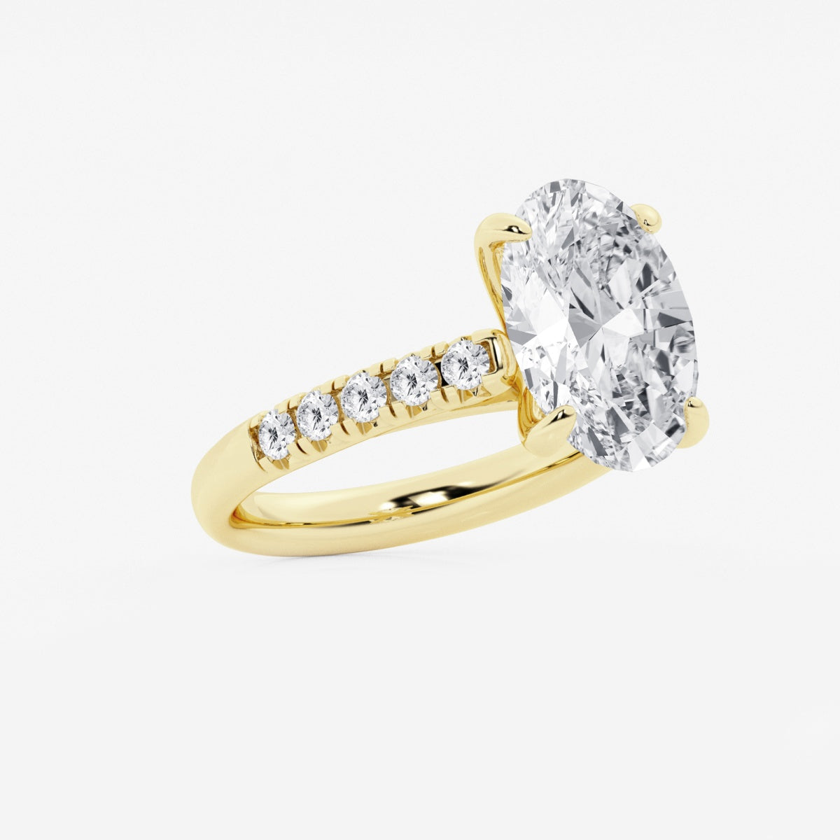 Estelle - French Pave Elegance Engagement Ring