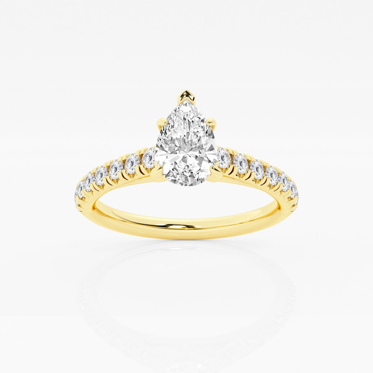 Estelle - French Pave Elegance Engagement Ring