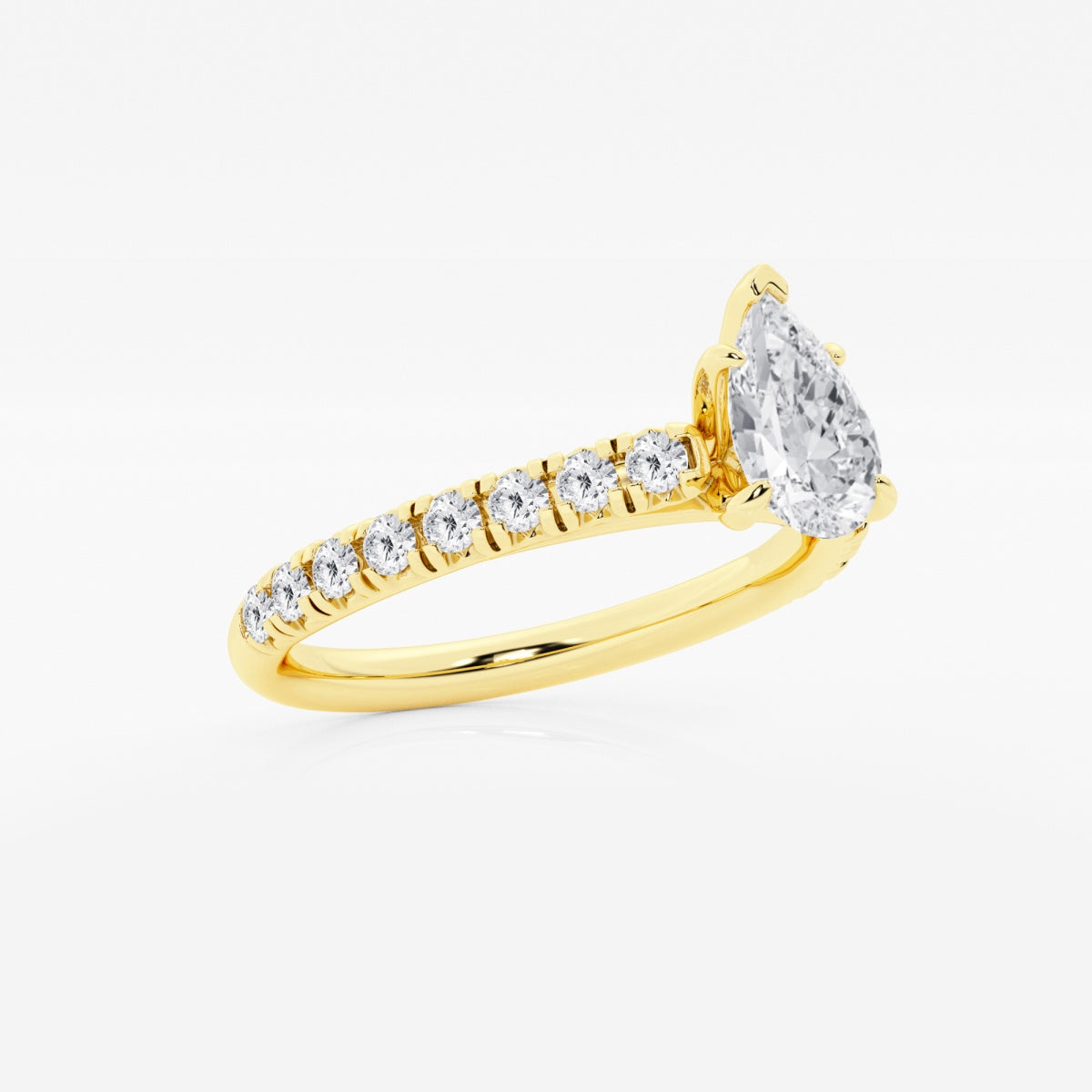 Estelle - French Pave Elegance Engagement Ring