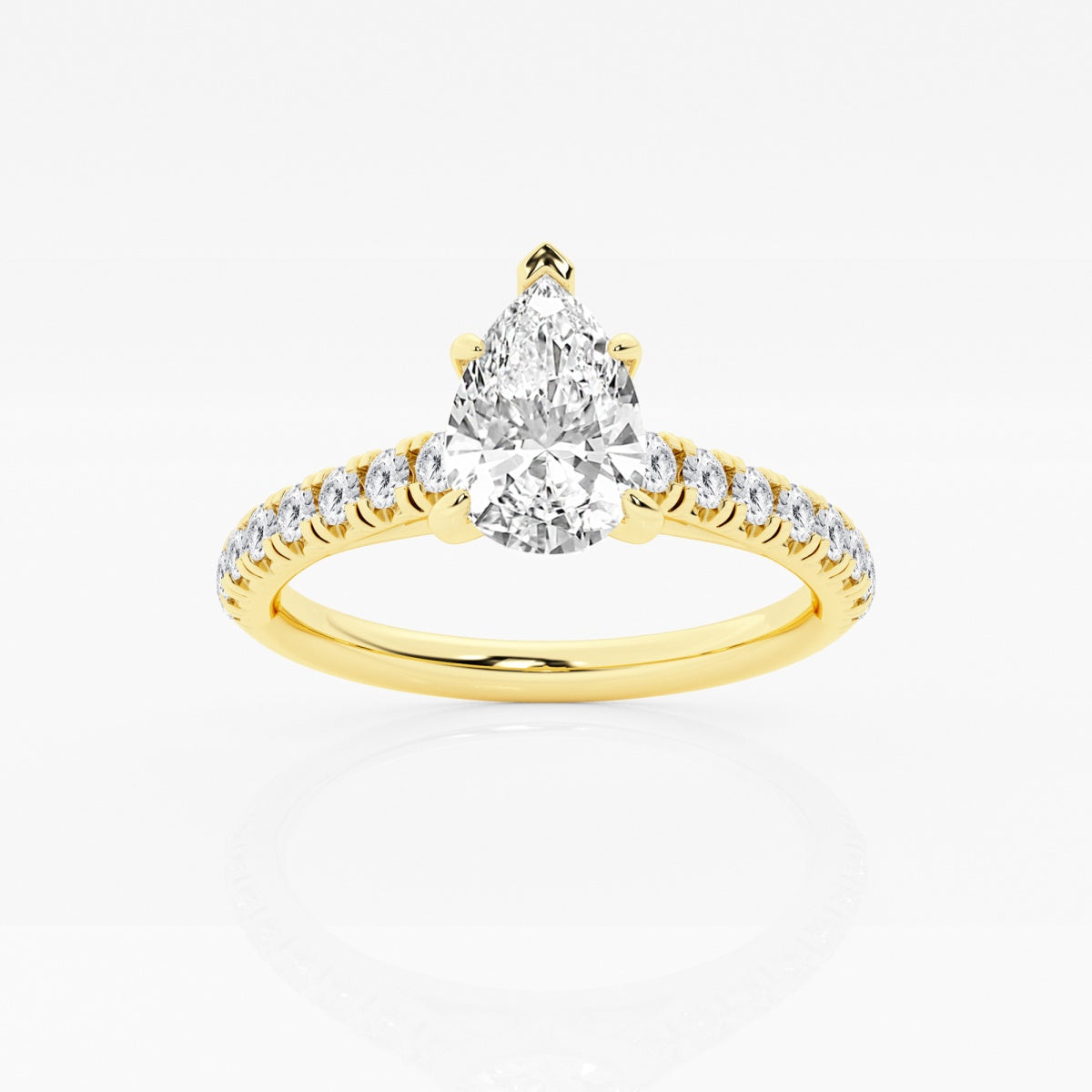 Estelle - French Pave Elegance Engagement Ring