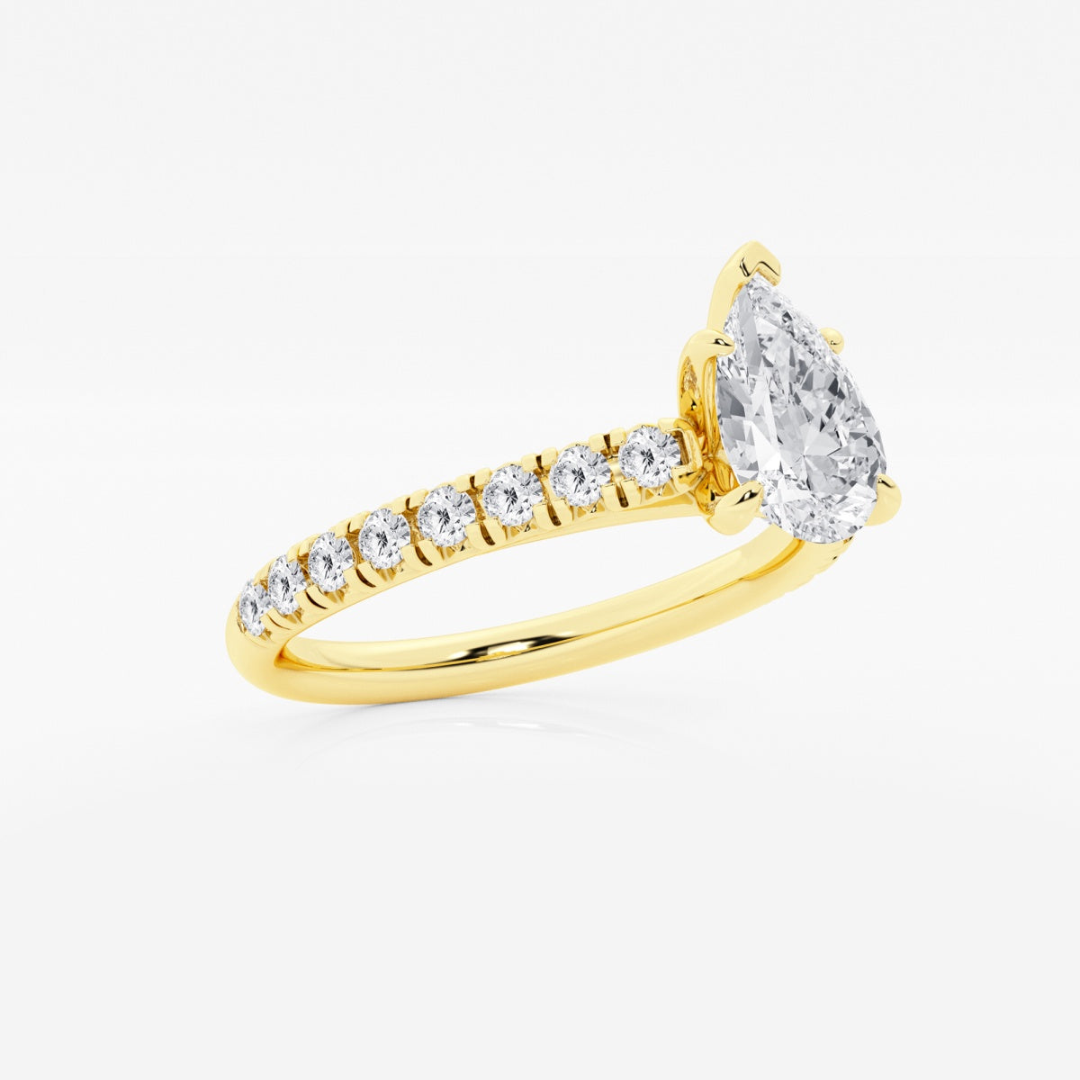 Estelle - French Pave Elegance Engagement Ring