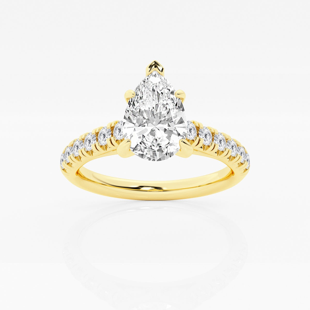 Estelle - French Pave Elegance Engagement Ring