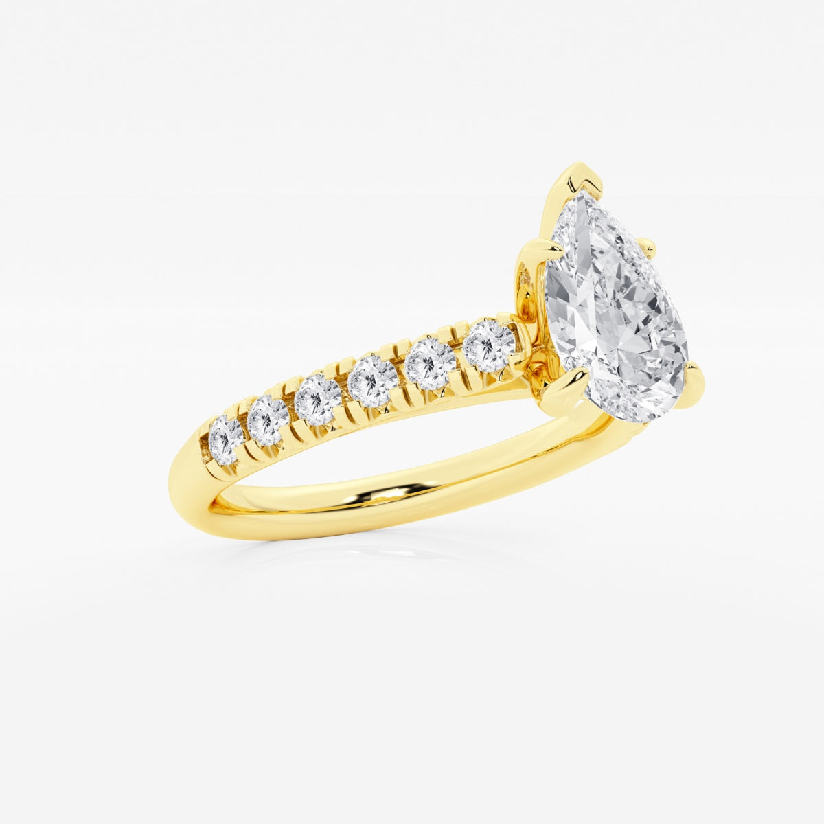 Estelle - French Pave Elegance Engagement Ring