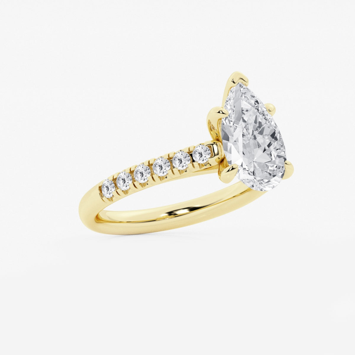 Estelle - French Pave Elegance Engagement Ring