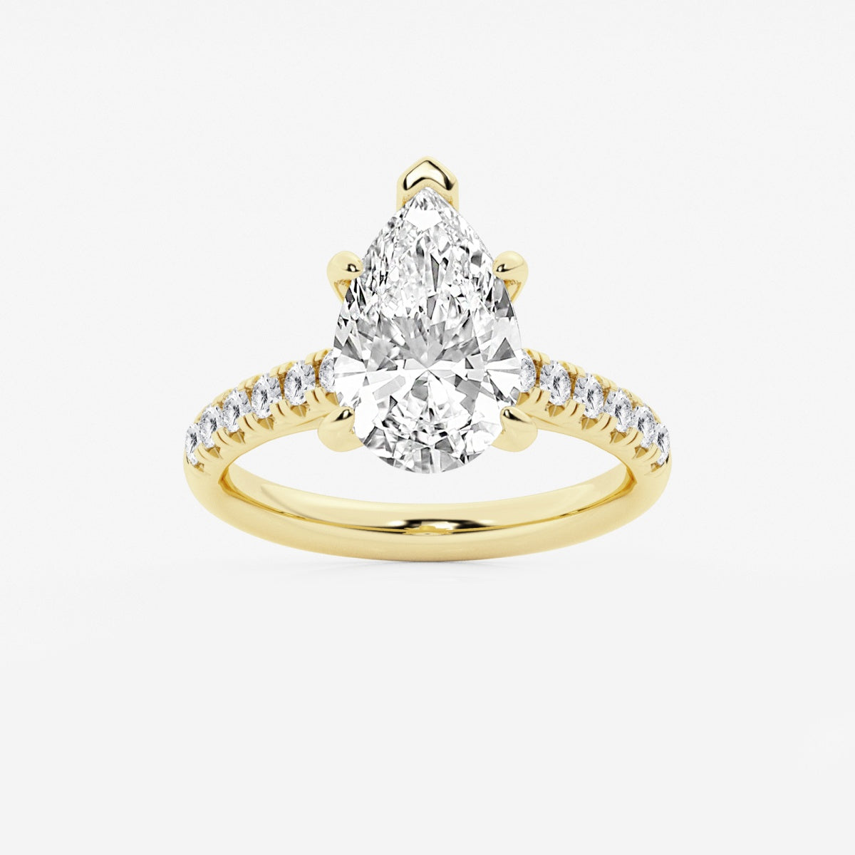 Estelle - French Pave Elegance Engagement Ring