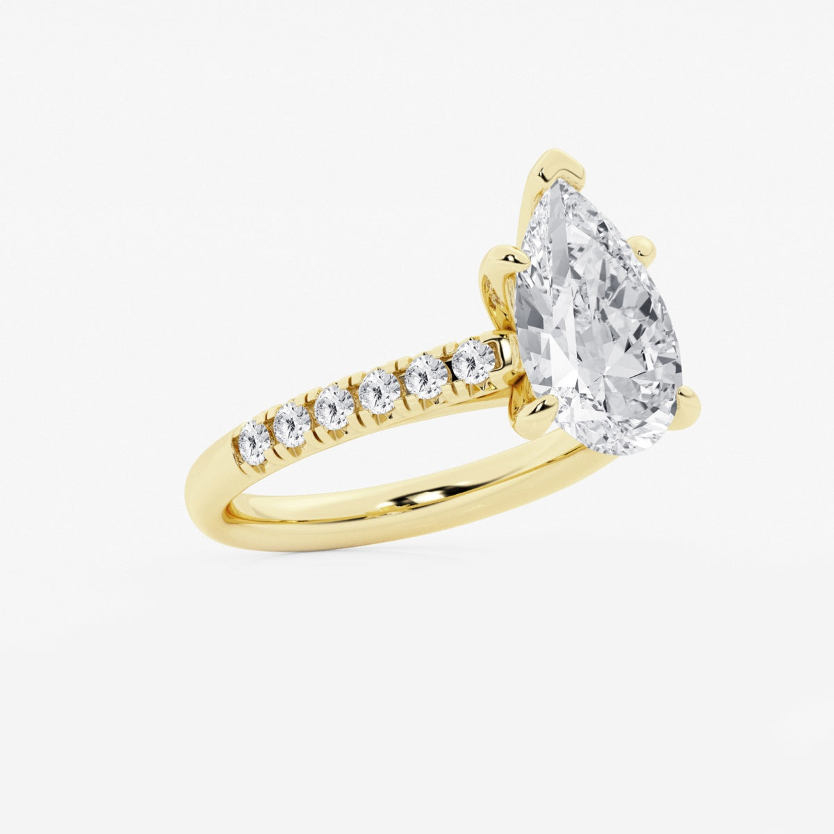 Estelle - French Pave Elegance Engagement Ring