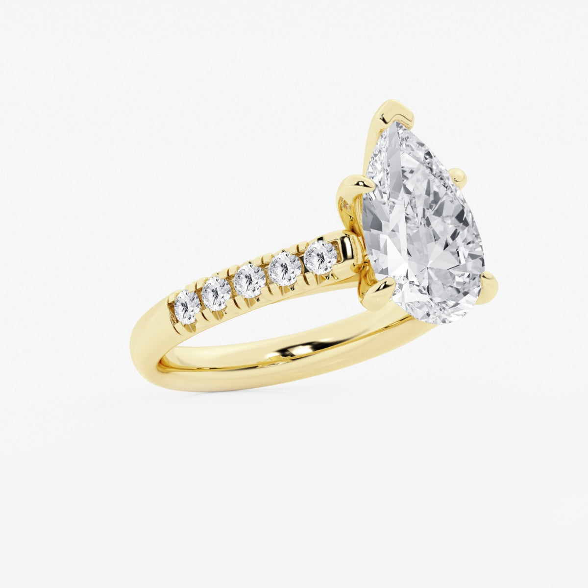 Estelle - French Pave Elegance Engagement Ring