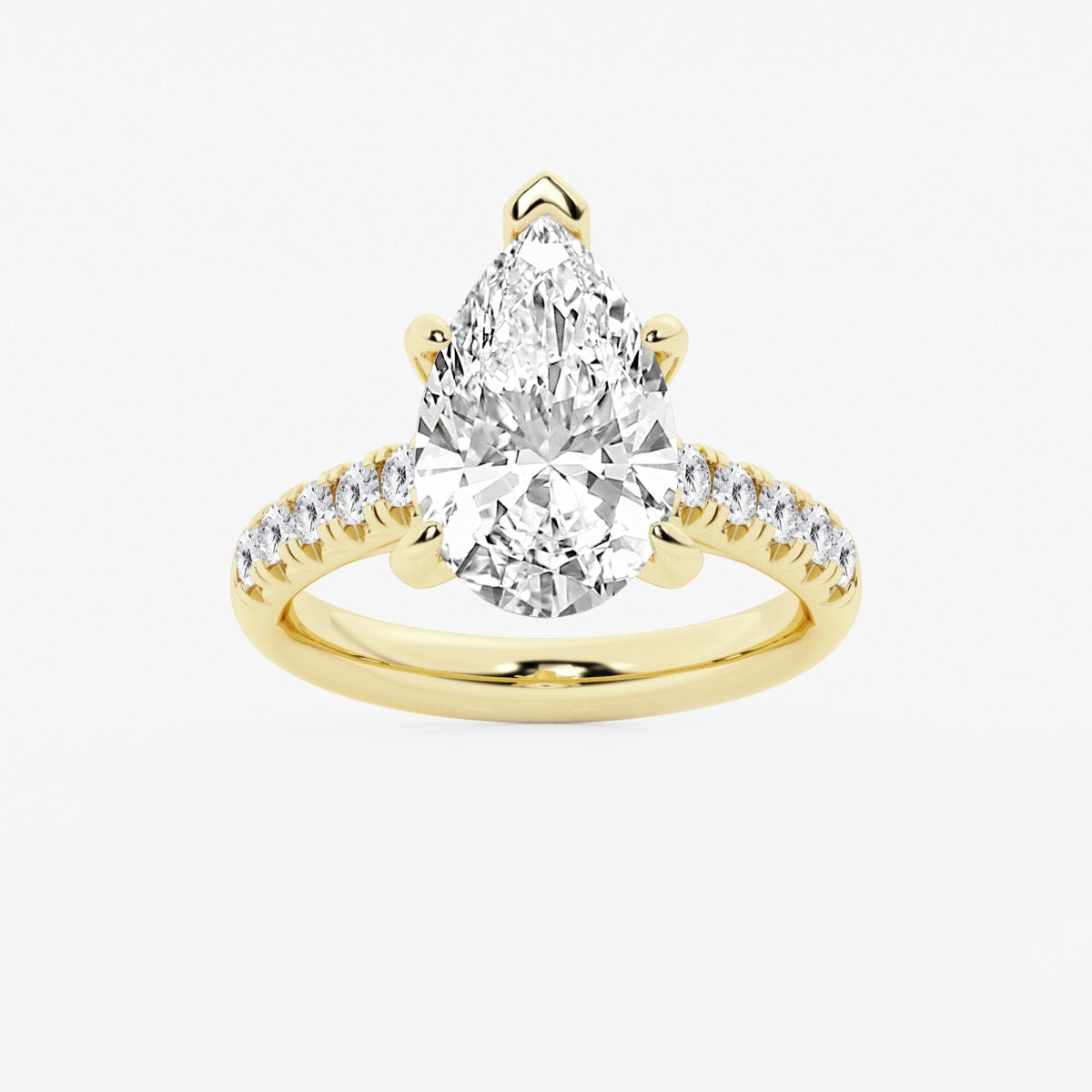 Estelle - French Pave Elegance Engagement Ring