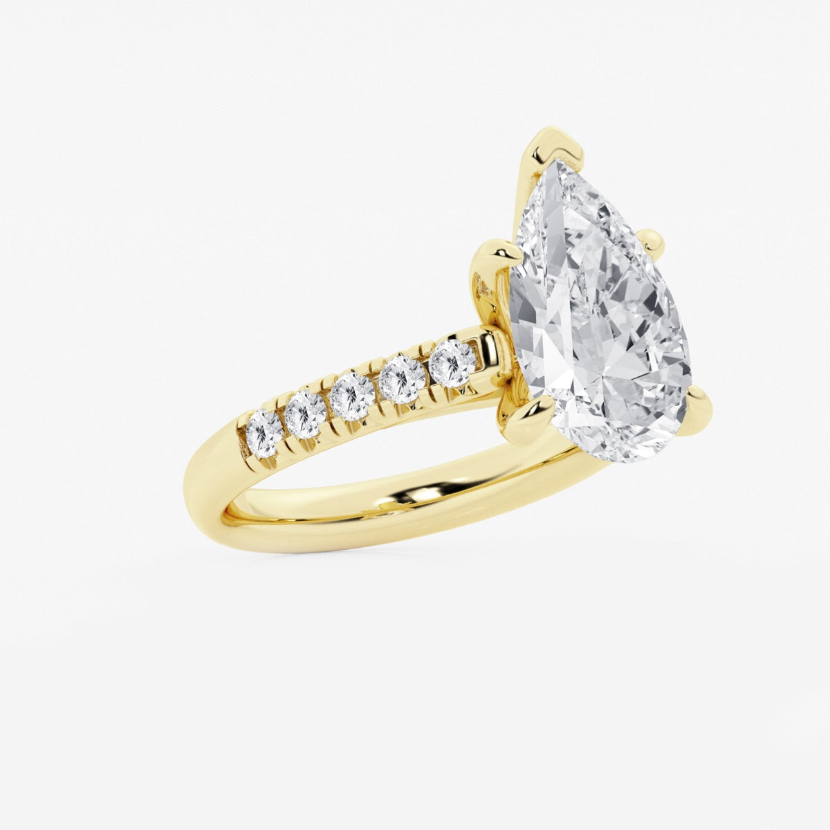 Estelle - French Pave Elegance Engagement Ring