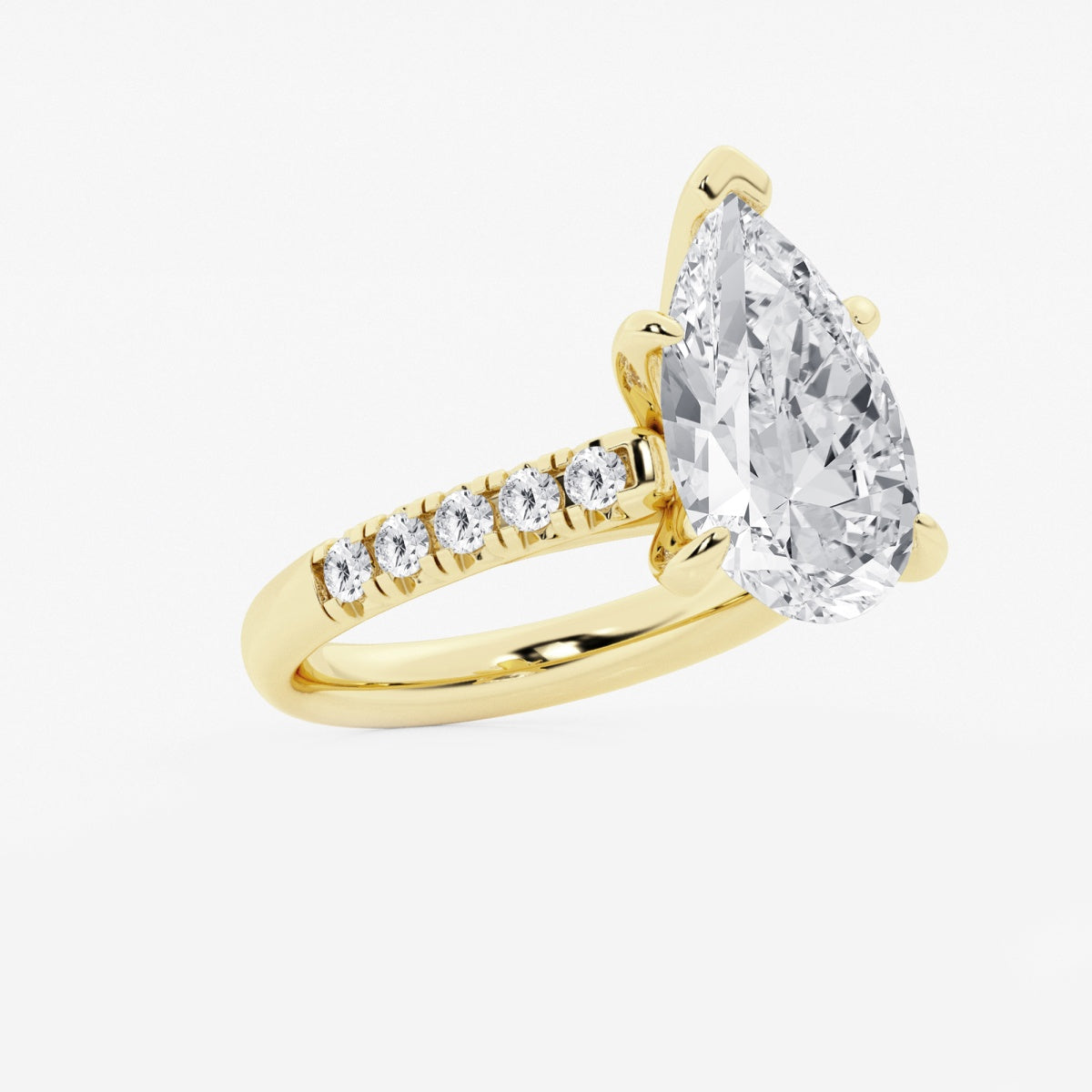 Estelle - French Pave Elegance Engagement Ring