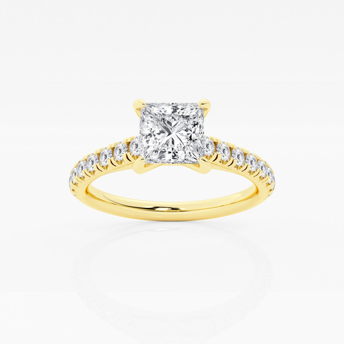 Estelle - French Pave Elegance Engagement Ring