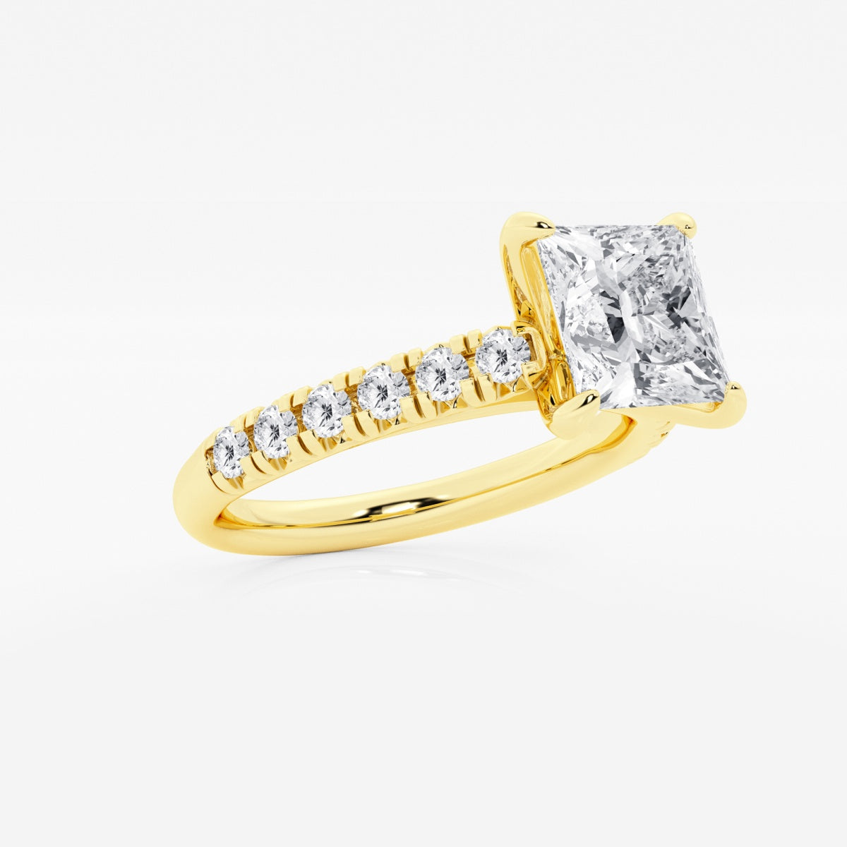 Estelle - French Pave Elegance Engagement Ring