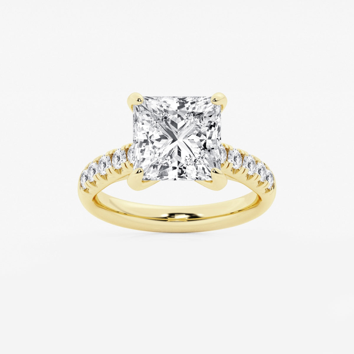 Estelle - French Pave Elegance Engagement Ring