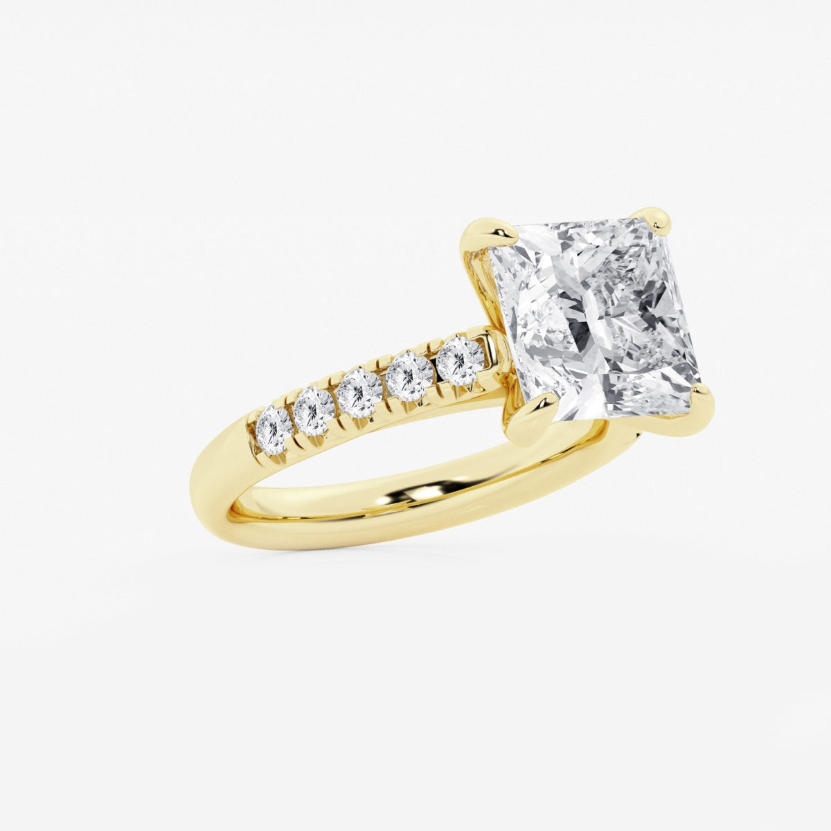 Estelle - French Pave Elegance Engagement Ring