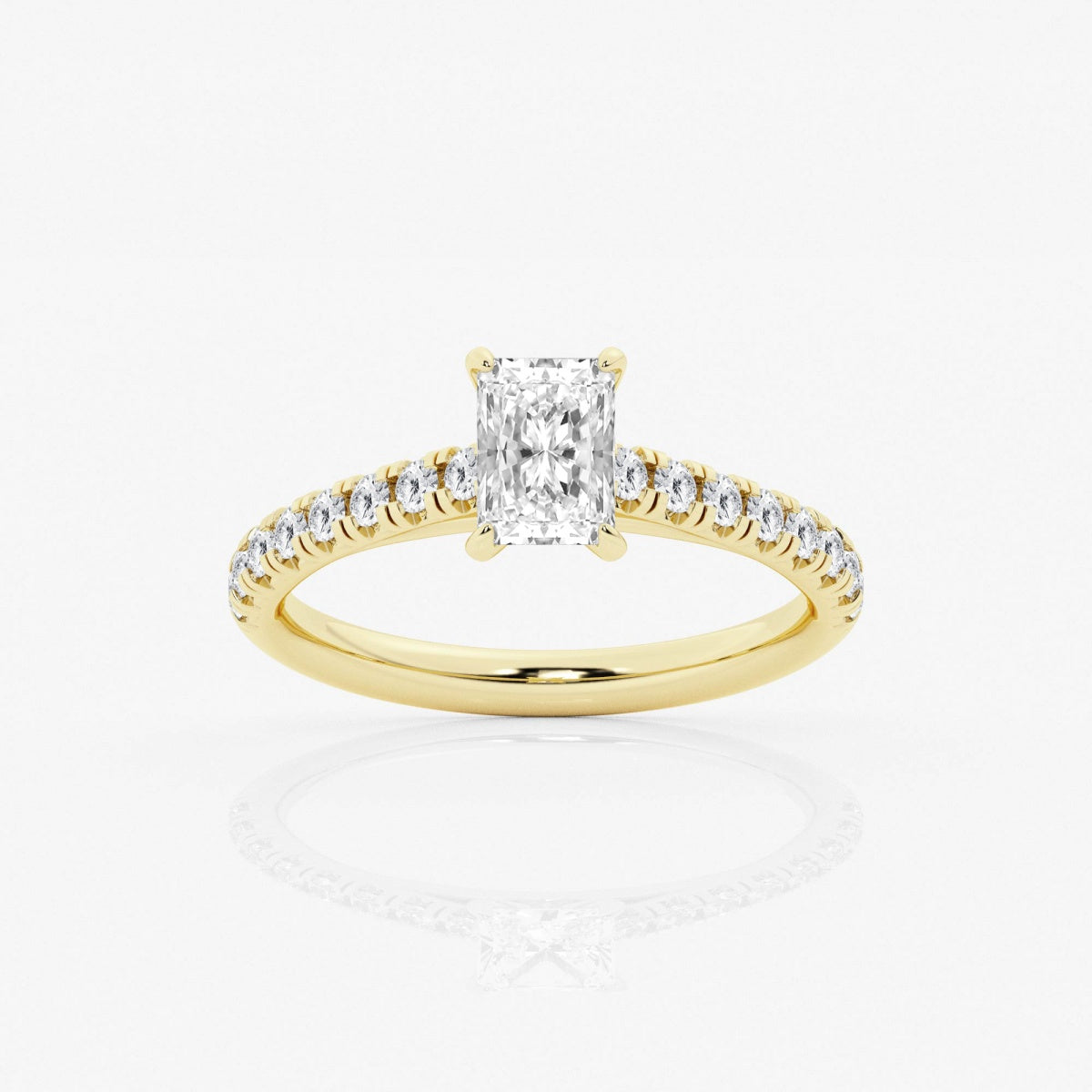 Estelle - French Pave Elegance Engagement Ring