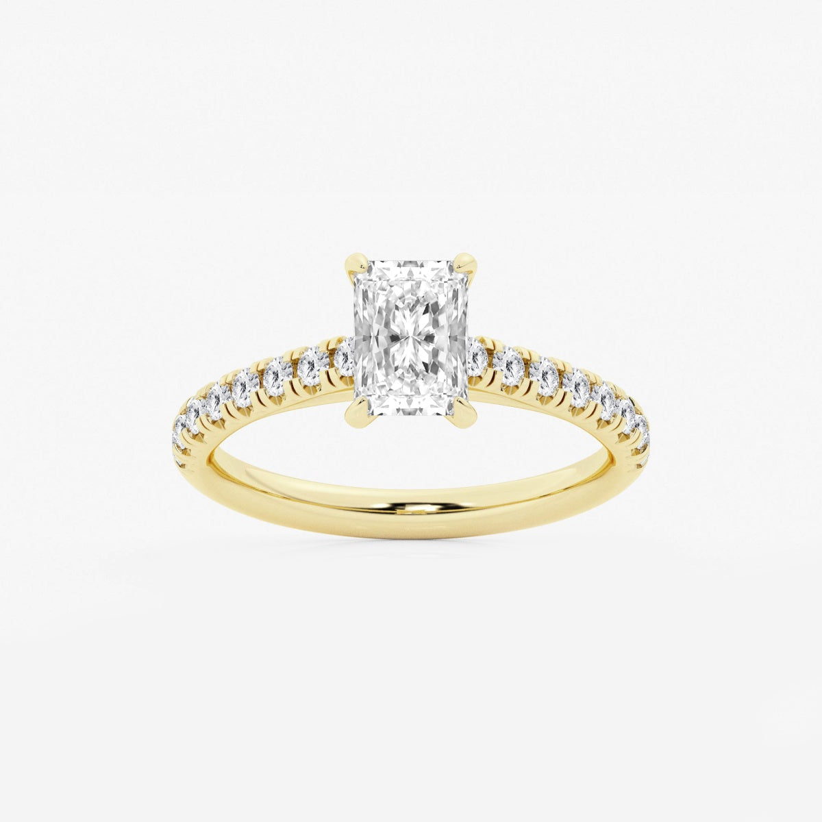 Estelle - French Pave Elegance Engagement Ring