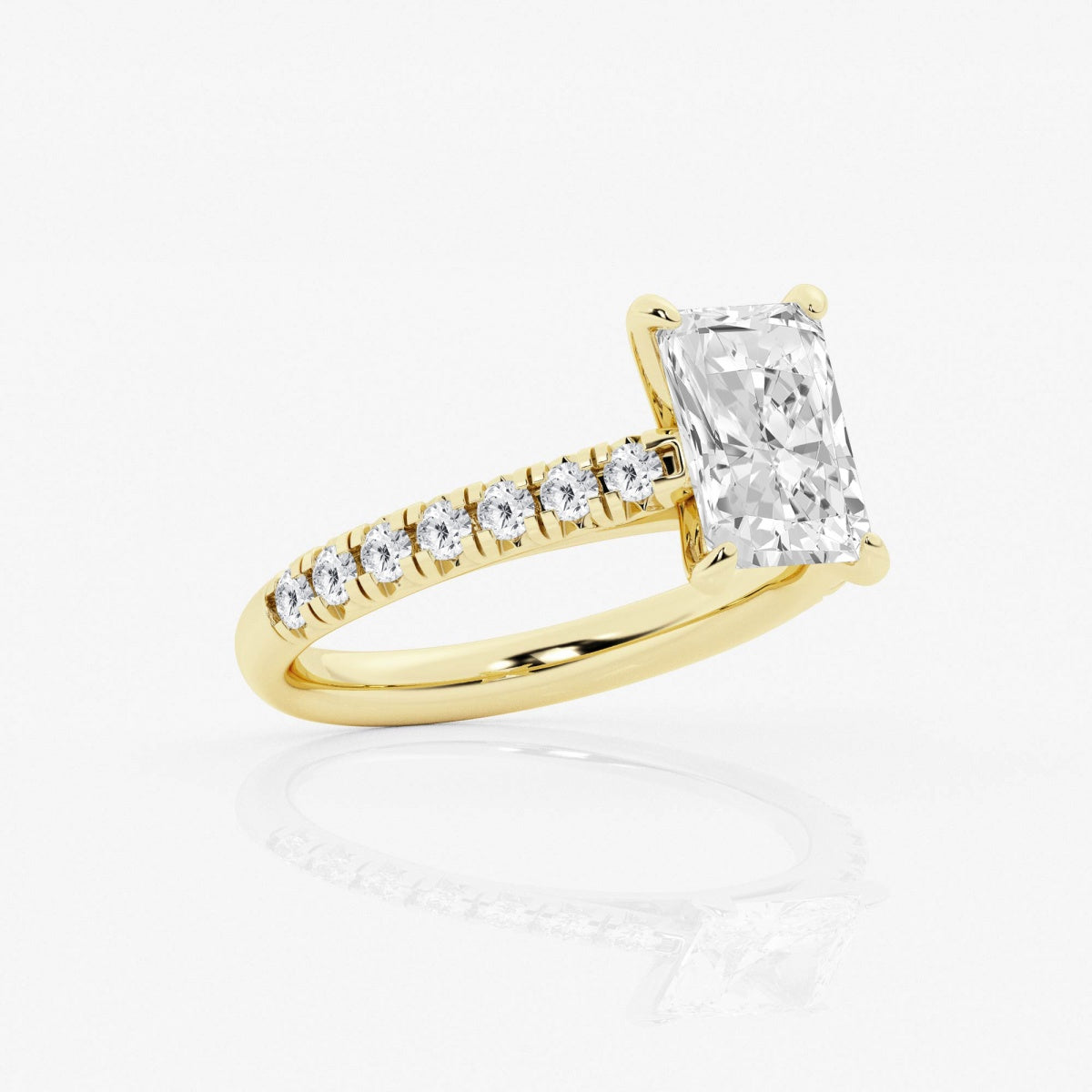 Estelle - French Pave Elegance Engagement Ring