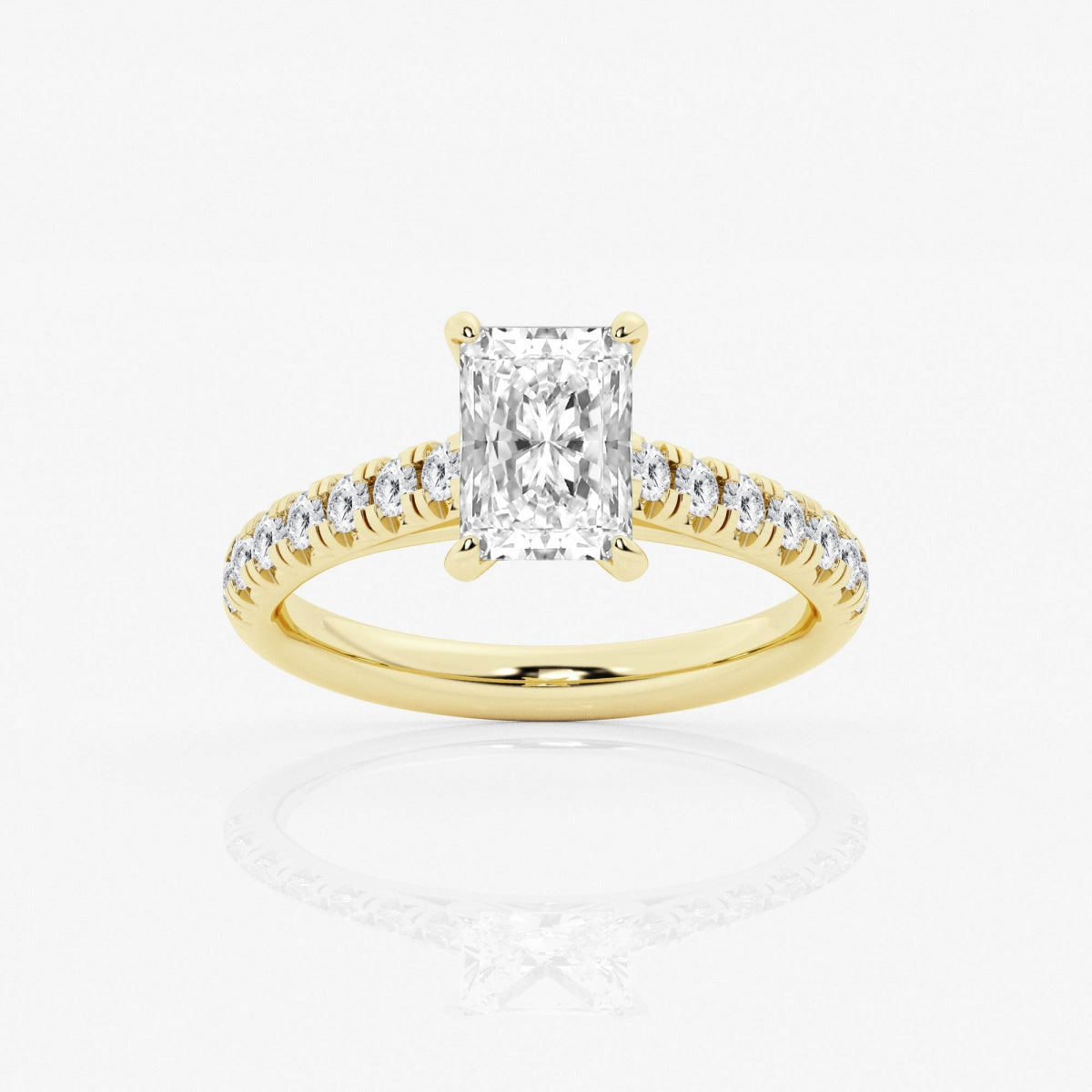 Estelle - French Pave Elegance Engagement Ring