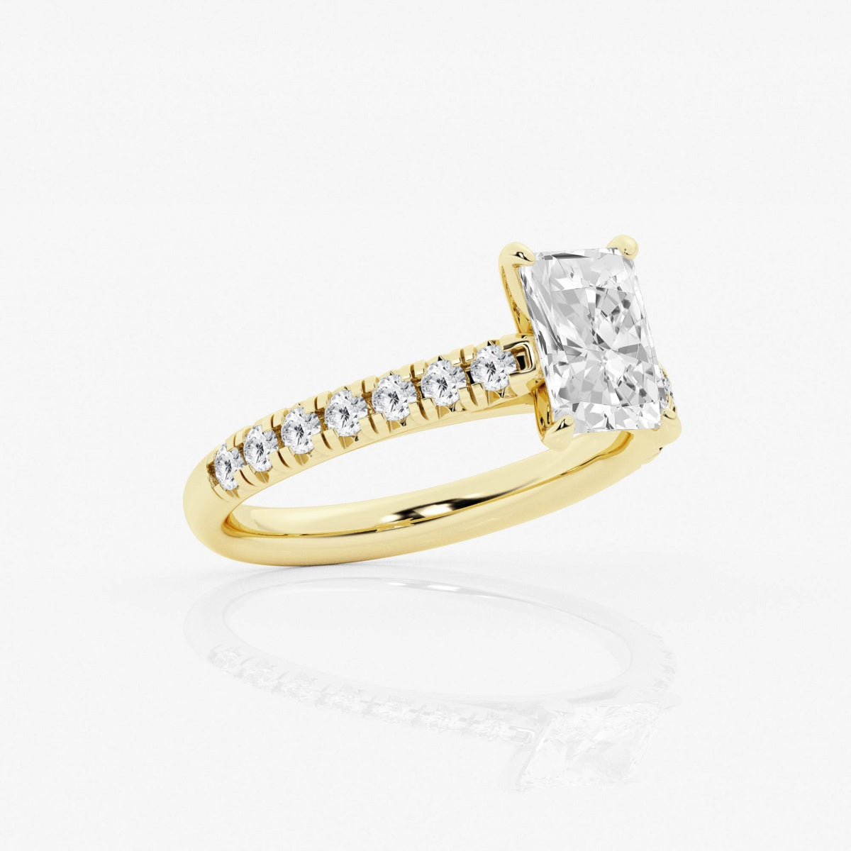 Estelle - French Pave Elegance Engagement Ring