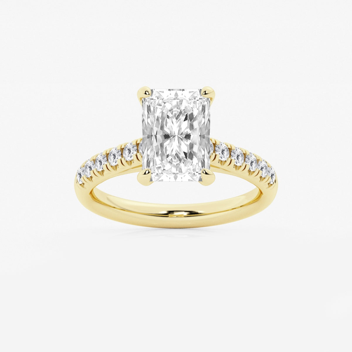 Estelle - French Pave Elegance Engagement Ring