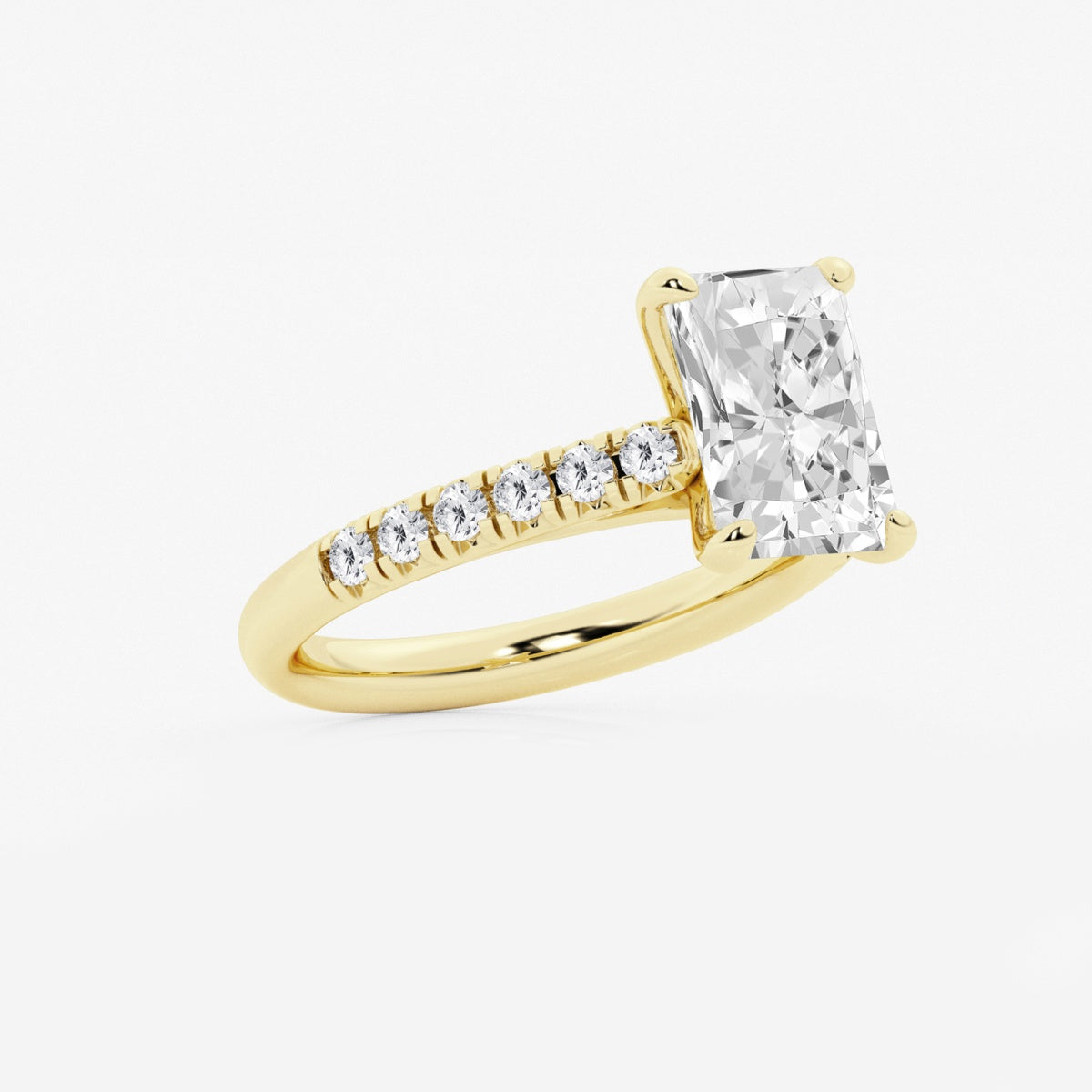 Estelle - French Pave Elegance Engagement Ring