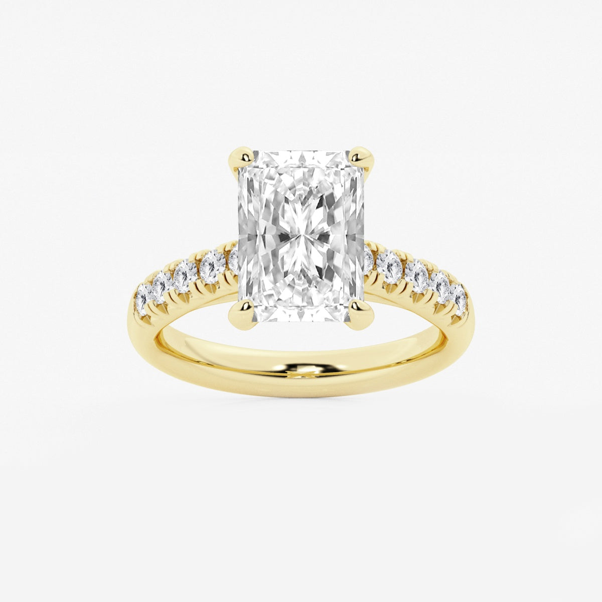 Estelle - French Pave Elegance Engagement Ring