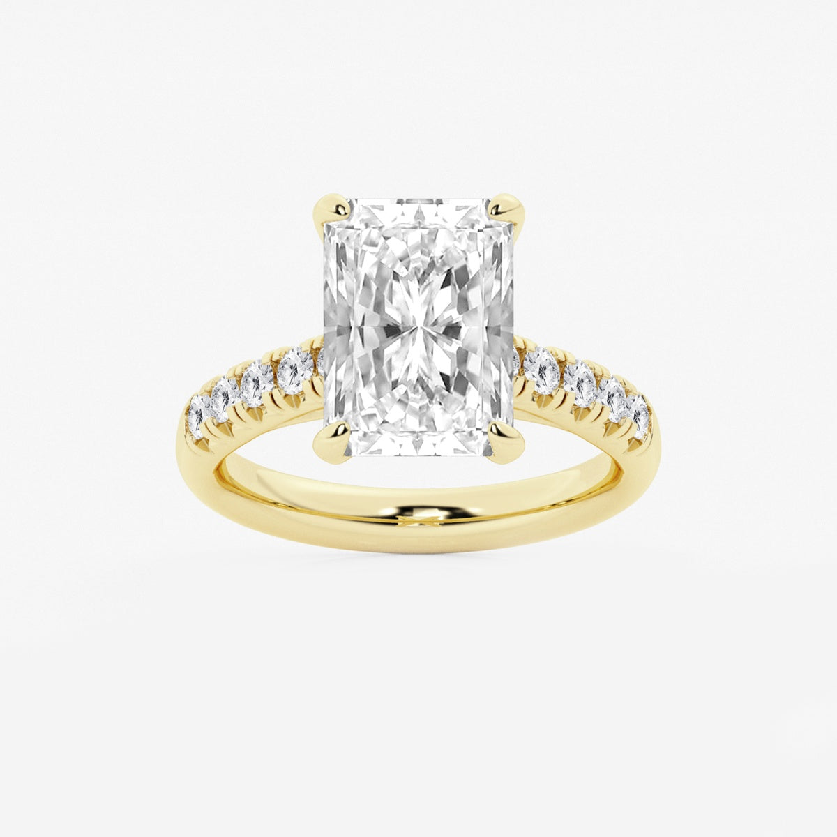 Estelle - French Pave Elegance Engagement Ring