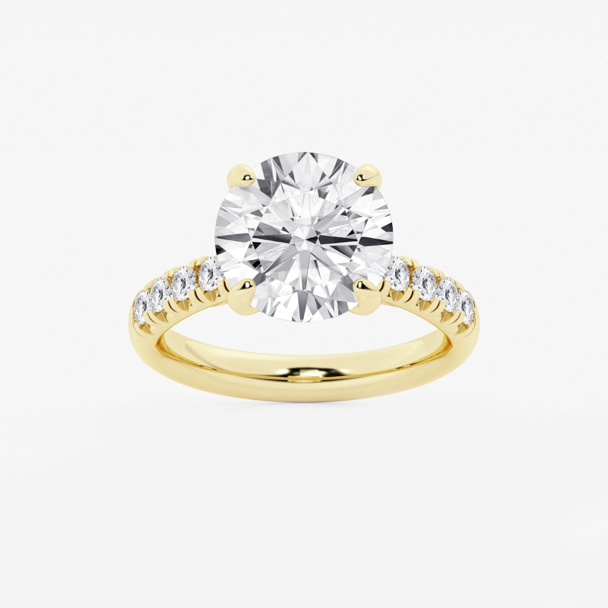 Estelle - French Pave Elegance Engagement Ring