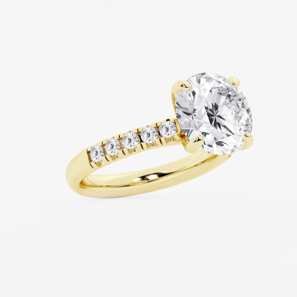 Estelle - French Pave Elegance Engagement Ring