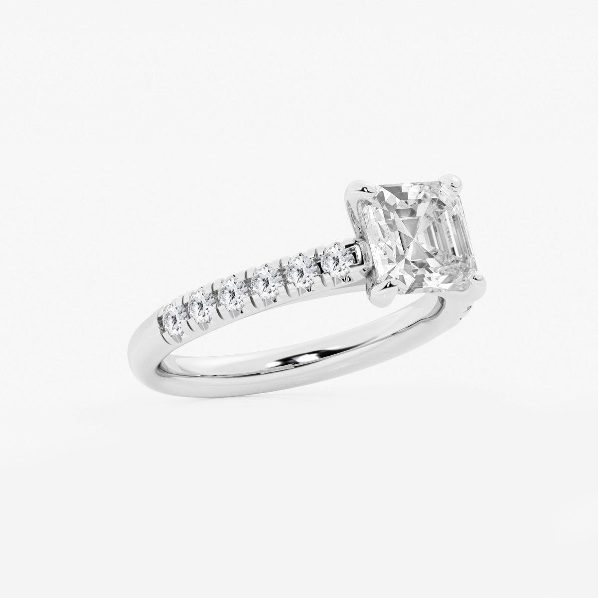 Estelle - French Pave Elegance Engagement Ring