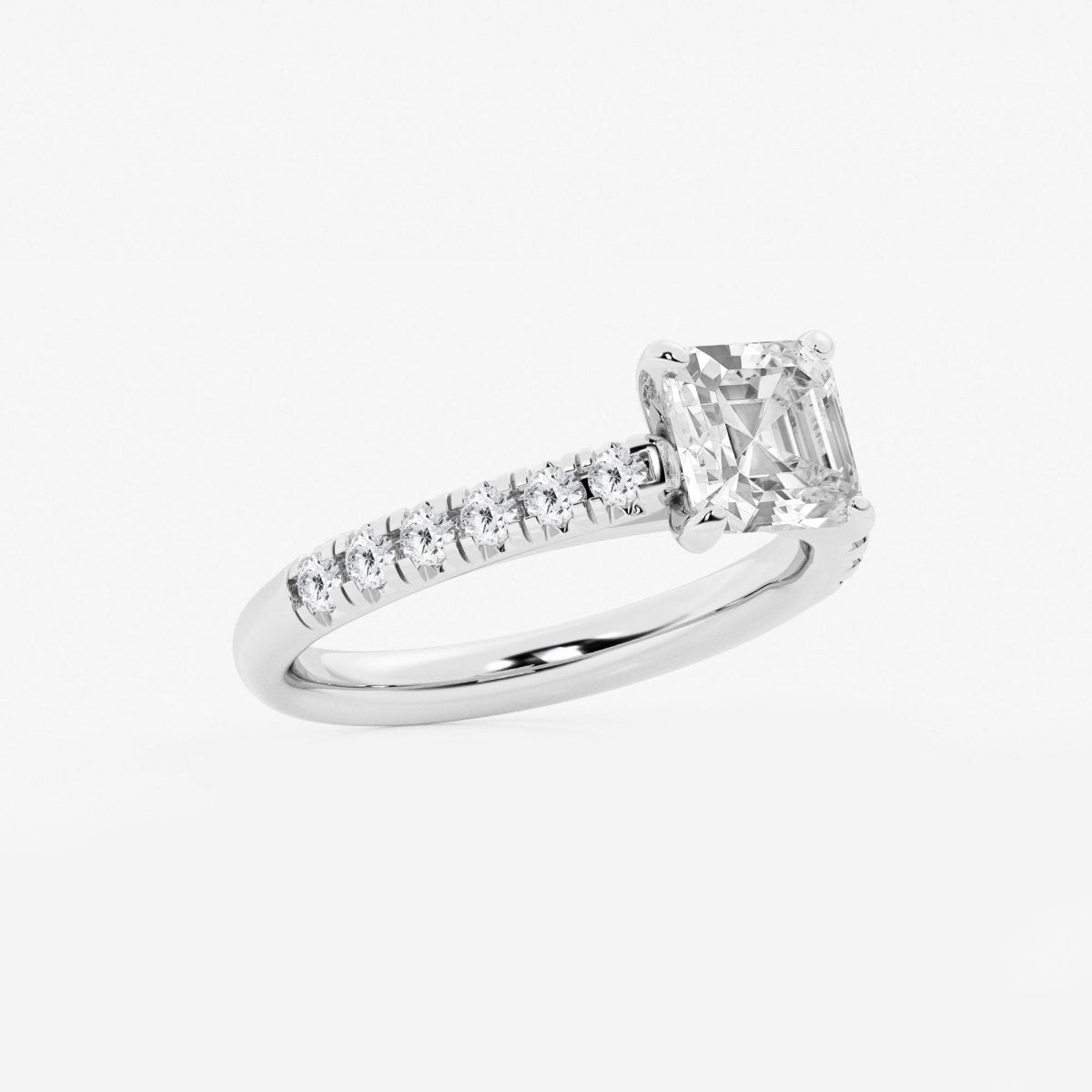 Estelle - French Pave Elegance Engagement Ring