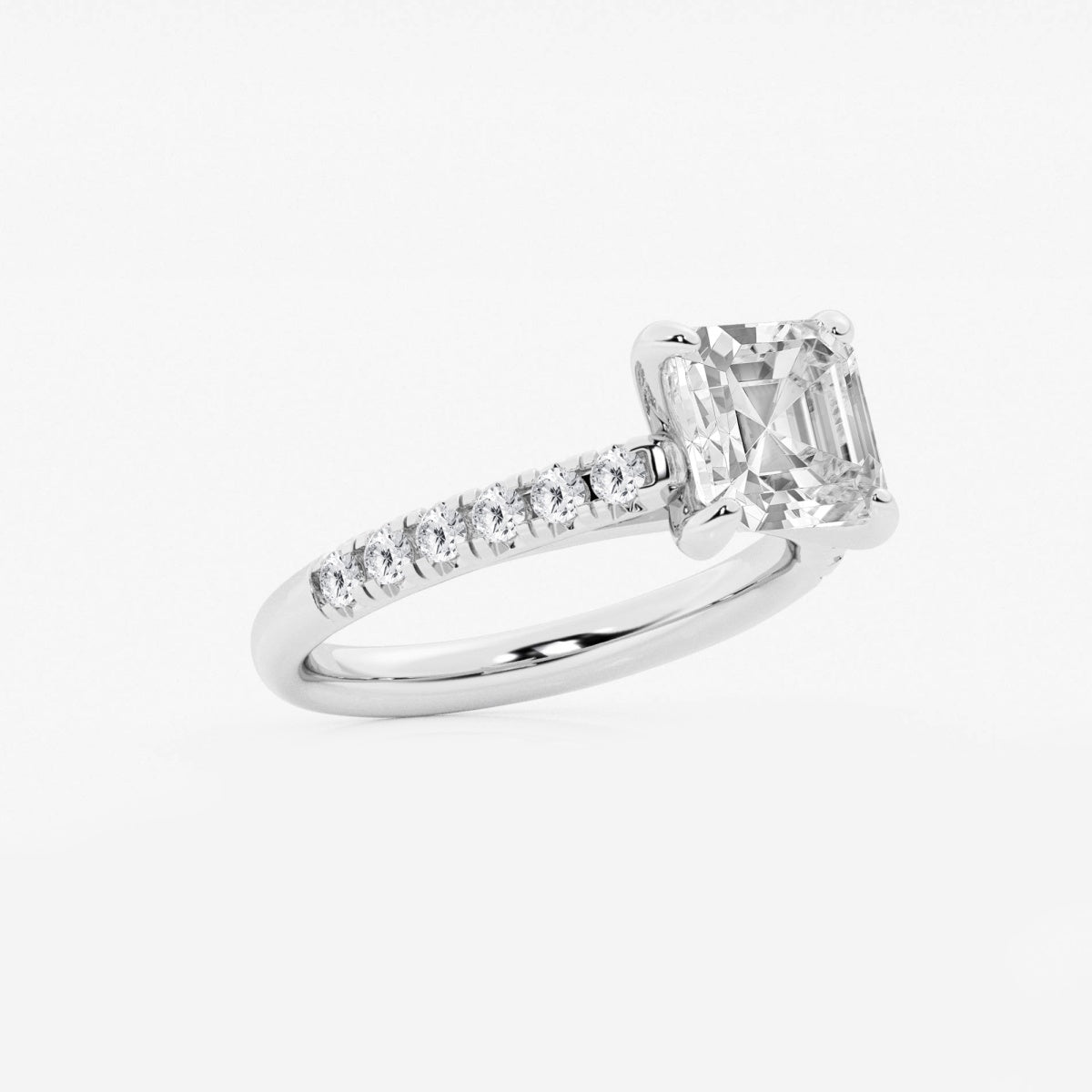 Estelle - French Pave Elegance Engagement Ring