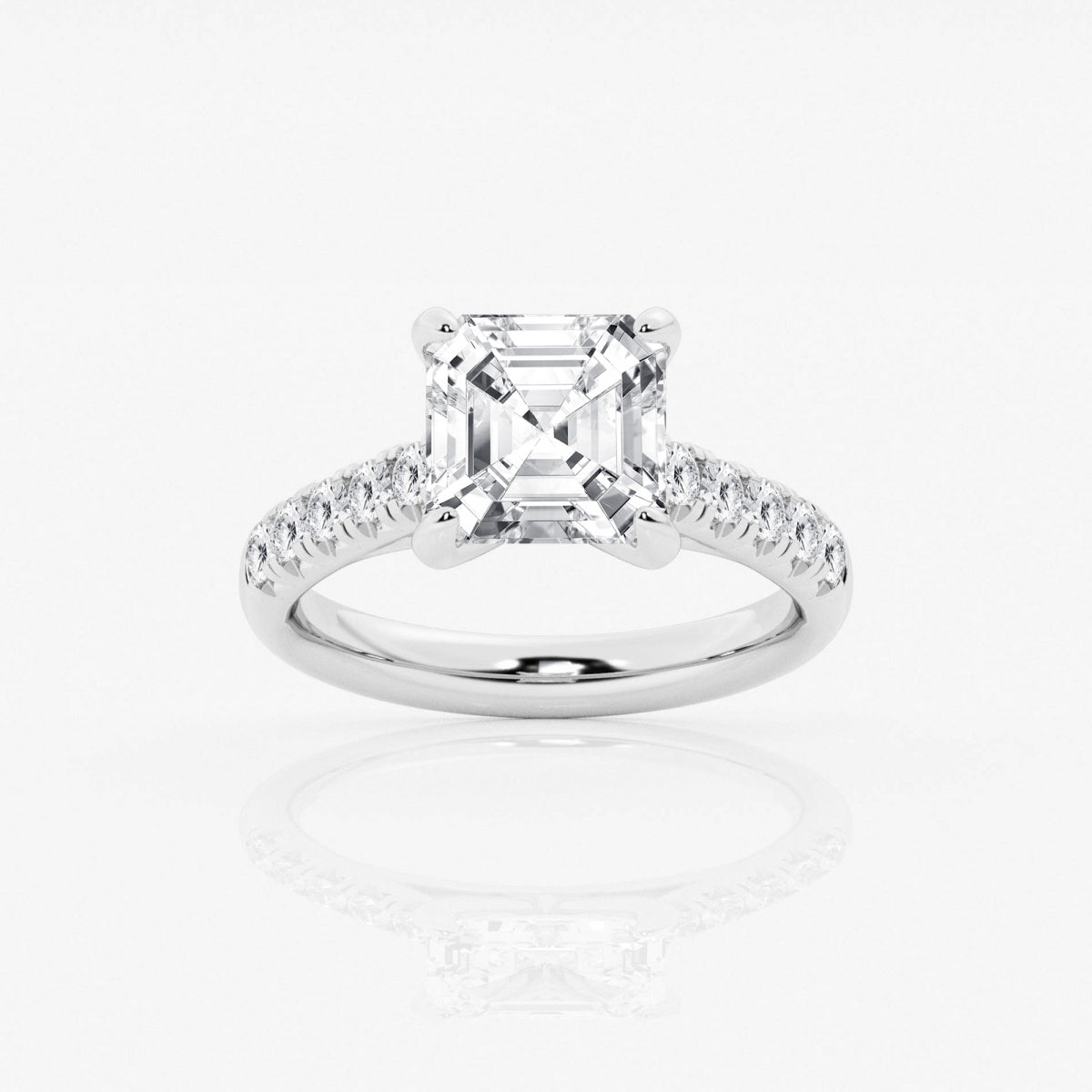 Estelle - French Pave Elegance Engagement Ring