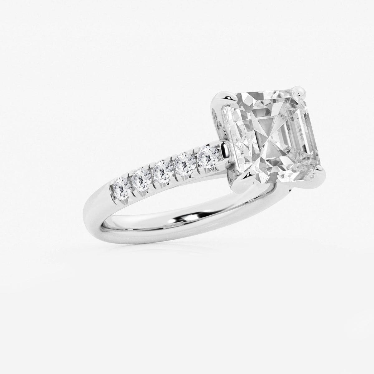 Estelle - French Pave Elegance Engagement Ring