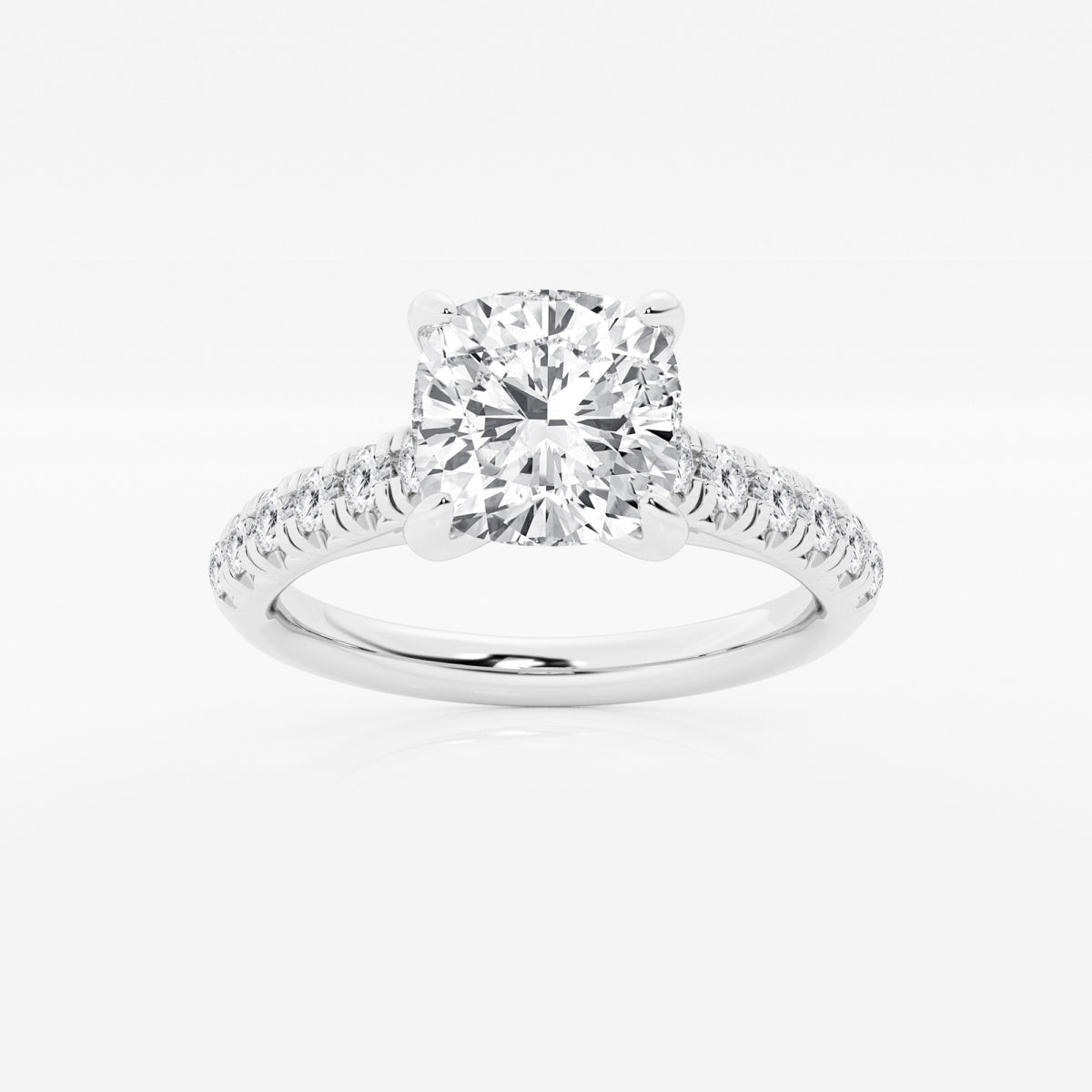 Estelle - French Pave Elegance Engagement Ring