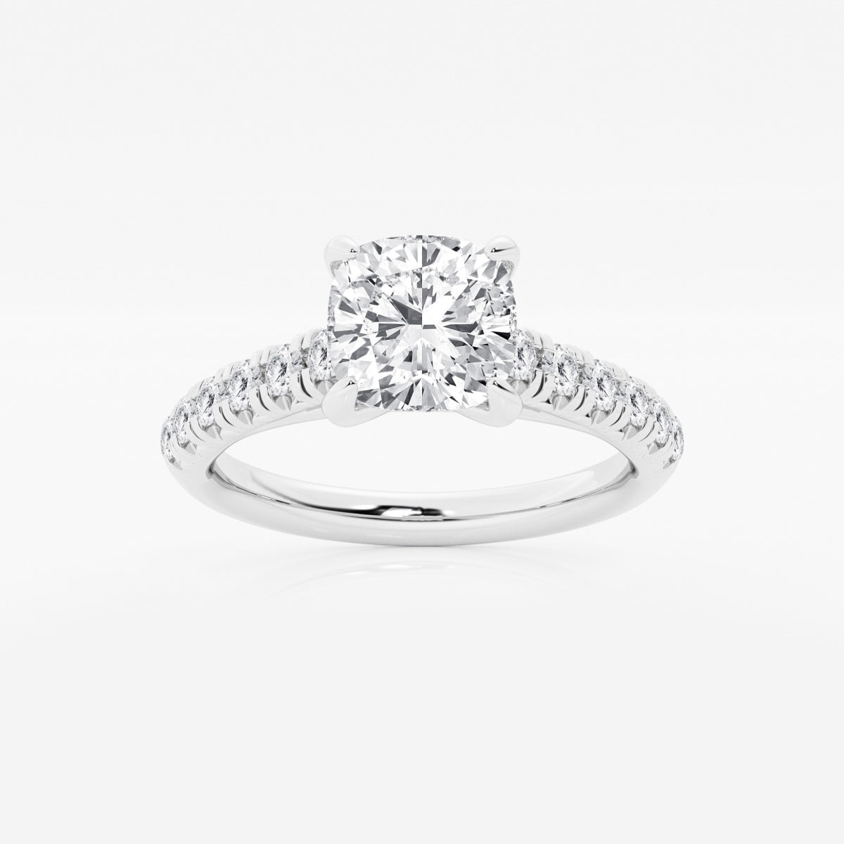 Estelle - French Pave Elegance Engagement Ring