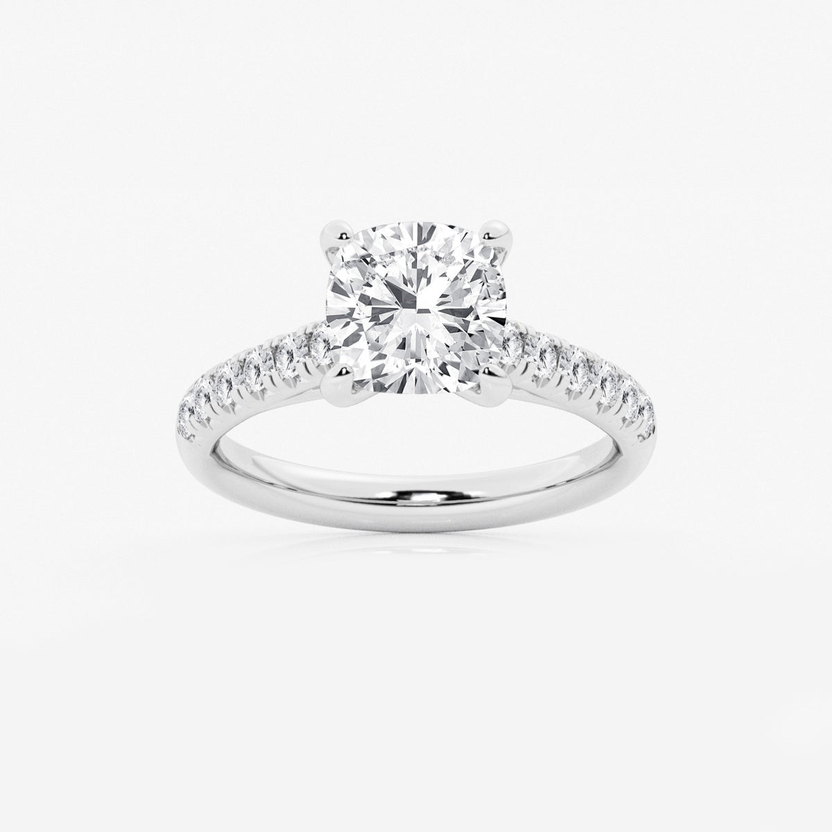 Estelle - French Pave Elegance Engagement Ring