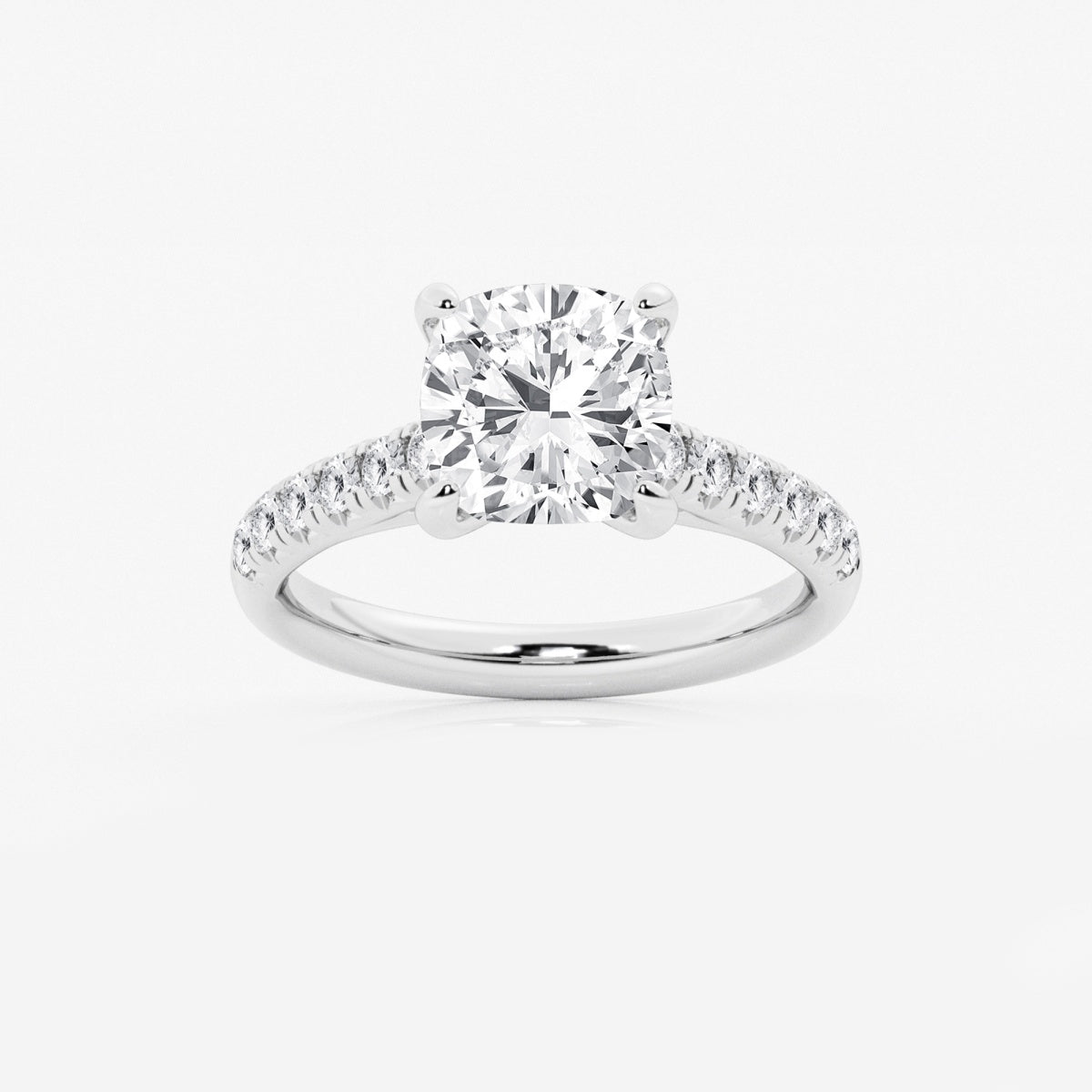 Estelle - French Pave Elegance Engagement Ring