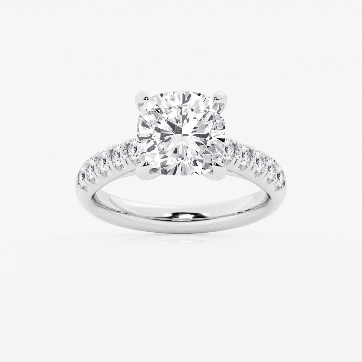 Estelle - French Pave Elegance Engagement Ring