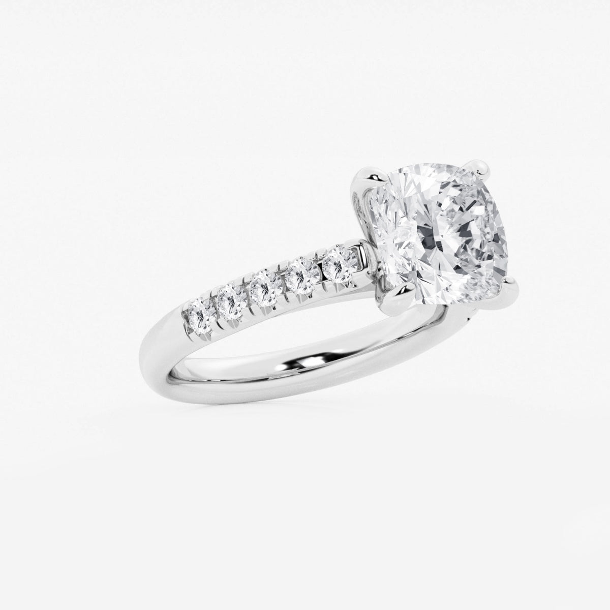 Estelle - French Pave Elegance Engagement Ring