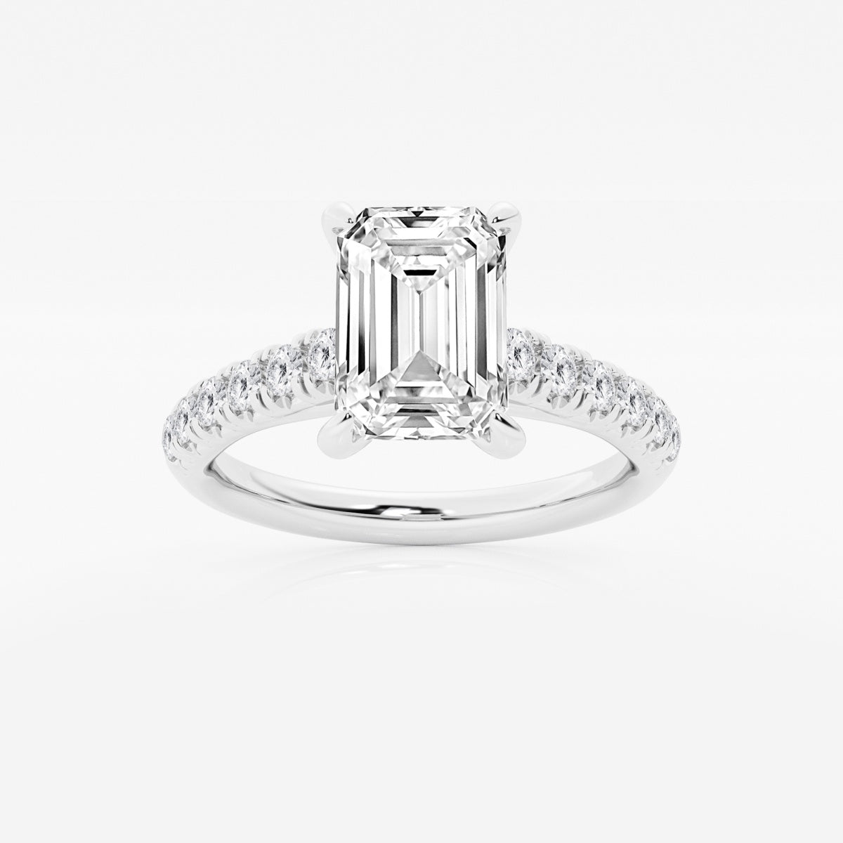 Estelle - French Pave Elegance Engagement Ring