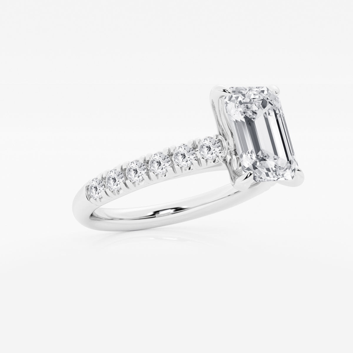 Estelle - French Pave Elegance Engagement Ring