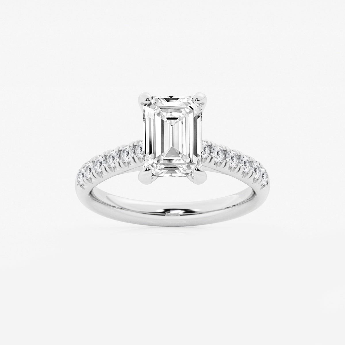 Estelle - French Pave Elegance Engagement Ring