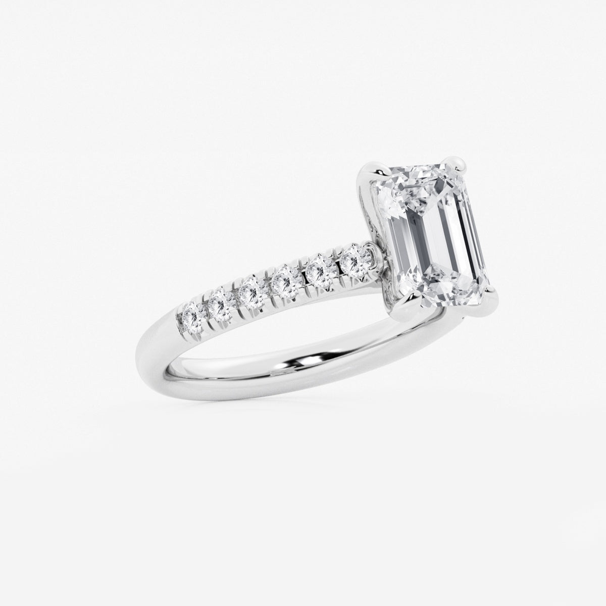 Estelle - French Pave Elegance Engagement Ring