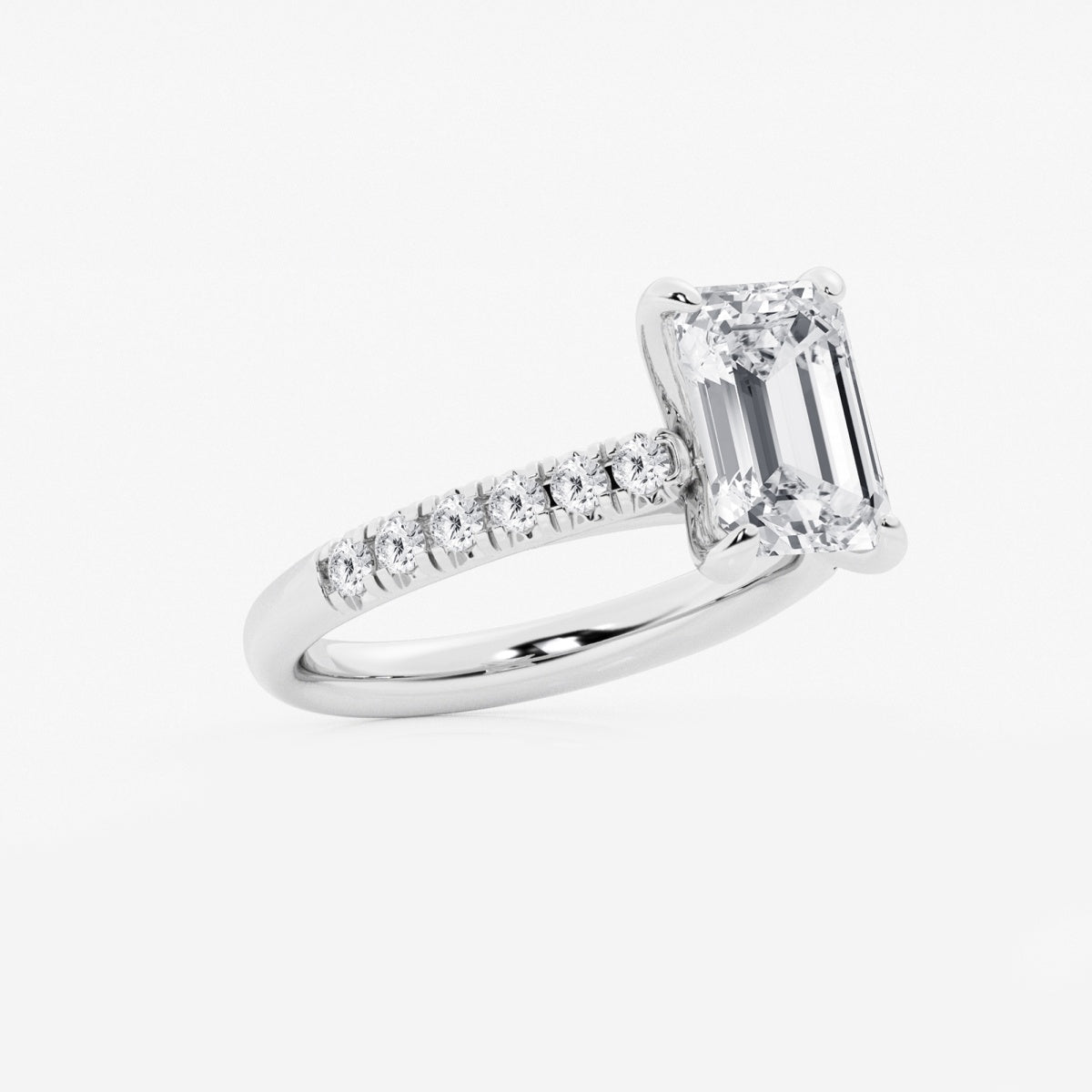 Estelle - French Pave Elegance Engagement Ring