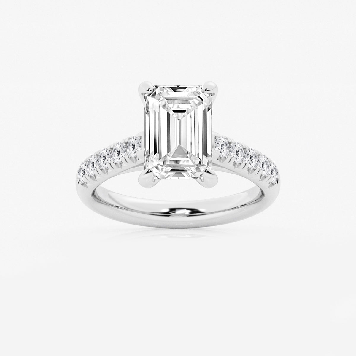 Estelle - French Pave Elegance Engagement Ring