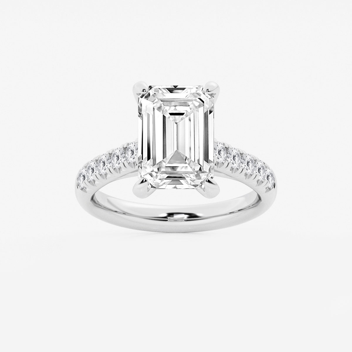 Estelle - French Pave Elegance Engagement Ring