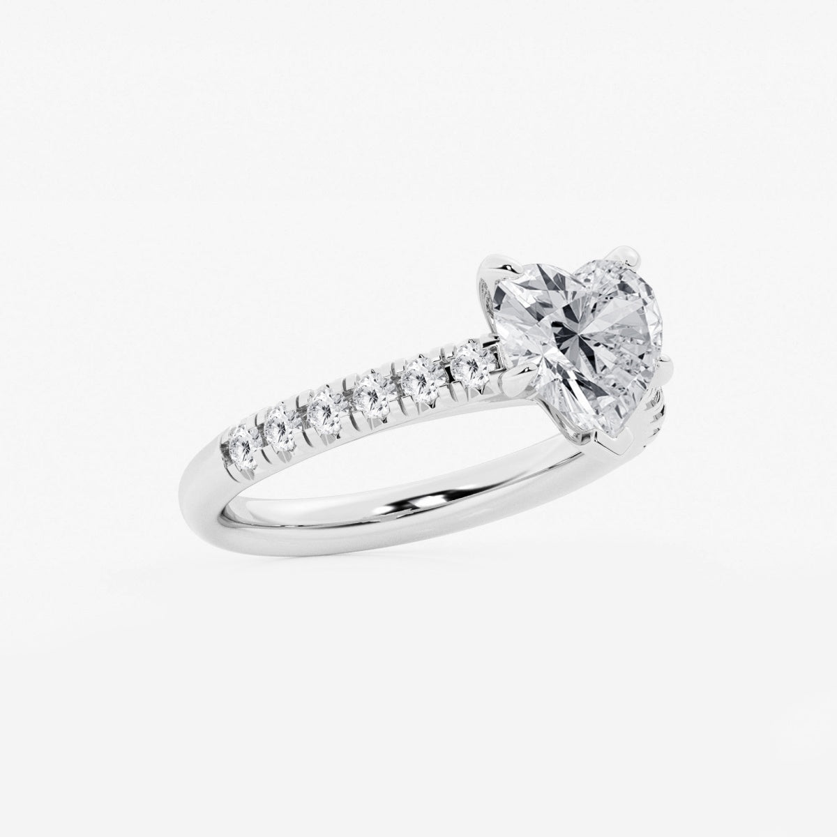 Estelle - French Pave Elegance Engagement Ring