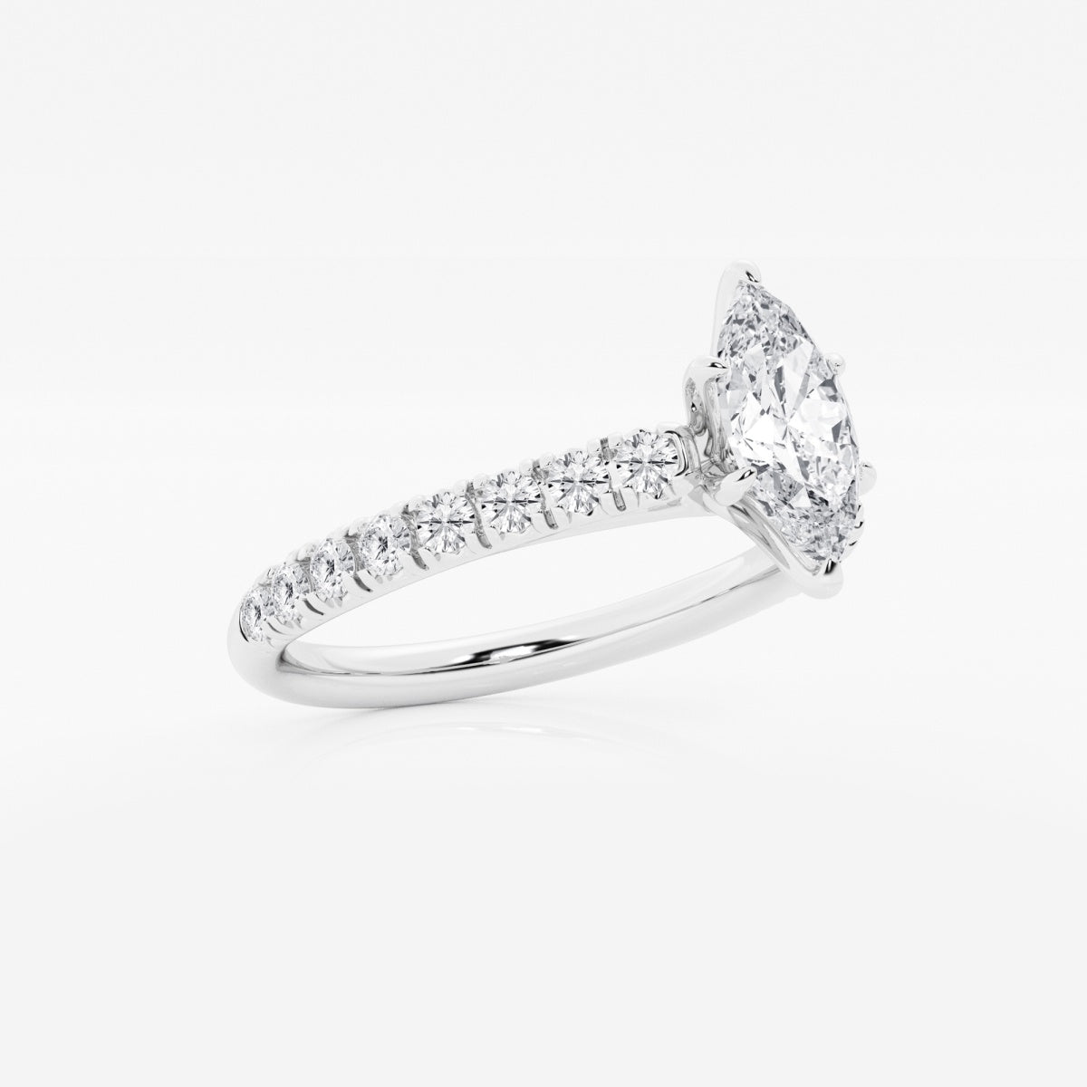 Estelle - French Pave Elegance Engagement Ring